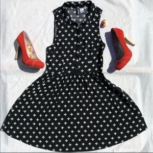 H&M Black Sleeveless Dress